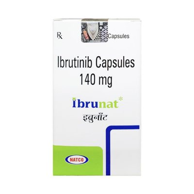 Thuốc trị ung thư Natco Ibrunat Ibrutinib 140mg