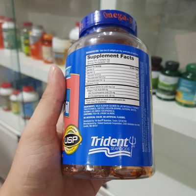 Dầu cá hồi Wild Alaskan Salmon Oil Omega 3 1000mg
