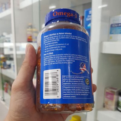 Dầu cá hồi Wild Alaskan Salmon Oil Omega 3 1000mg