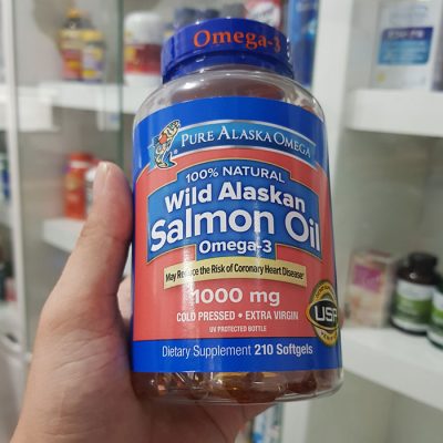 Dầu cá hồi Wild Alaskan Salmon Oil Omega 3 1000mg