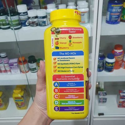 L’il Critters Gummy Vites Vitamin cho bé, Chai 300 viên