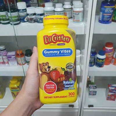 L’il Critters Gummy Vites Vitamin cho bé, Chai 300 viên