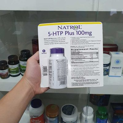 Thuốc giảm Stress Natrol 5-HTP Plus 100mg, Chai 150 viên