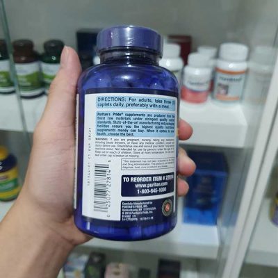 Glucosamine Chondroitin MSM Puritan's Pride 240 viên - Viên uống bổ khớp số 3 2 Thuốc bổ khớp Puritan's Pride Glucosamine Chondroitin MSM, Chai 240 viên