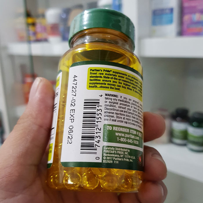 puritans-pride-odorless-garlic-1000mg-3 Tinh dầu tỏi Puritan's Pride Odorless Garlic Extract 1000mg