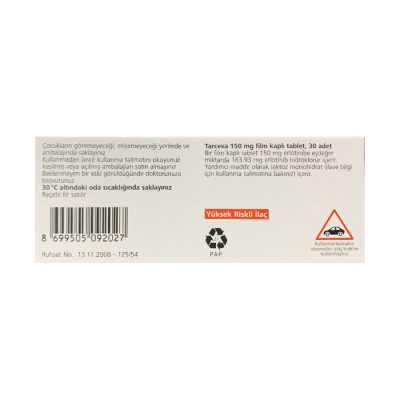 Tarceva 150mg Roche 30 viên - Thuốc điều trị ung thư phổi
