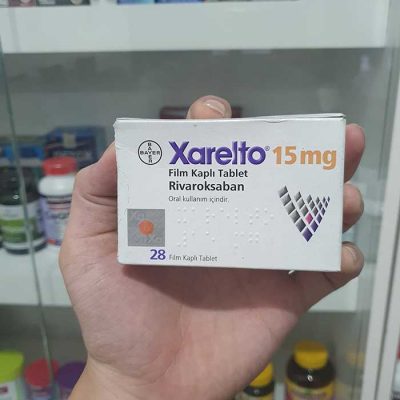 Xarelto 15mg (Rivaroxaban) Thuốc chống đông máu, Hộp 28 viên