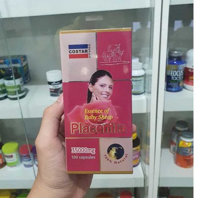 Placentra Costar Nhau thai cừu 35000 của Úc, Hộp 100 viên