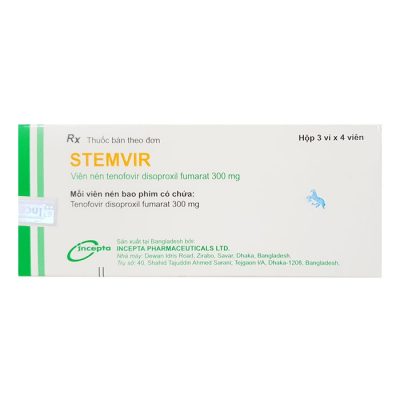 Stemvir 300mg 12 viên - Thuốc viêm gan B