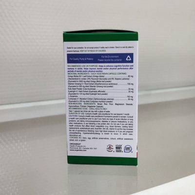 Super IQ Organika 60 viên - Viên uống bổ não 4 super iq 3