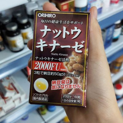 orihiro nattokinase 2000fu 60 vien 2