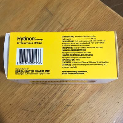 Hytinon 500mg 100 viên – Thuốc điều trị ung thư