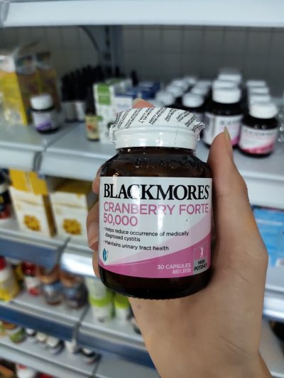 vien uong blackmores cranberry forte 50000mg 30 vien1