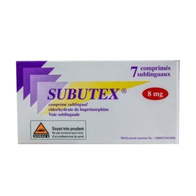 Subutex 8mg Buprenorphine 7 viên