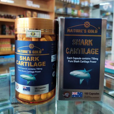 Shark Cartilage 160 viên - Sụn cá mập Nature's Gold 2 Sụn cá mập Shark Cartilage