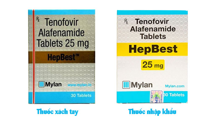 Thuốc Hepbest 25mg 2 thuoc hepbest 25mg