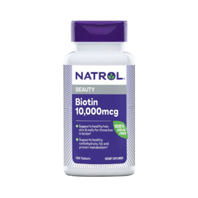 Natrol Beauty Biotin 10000mcg 100 viên