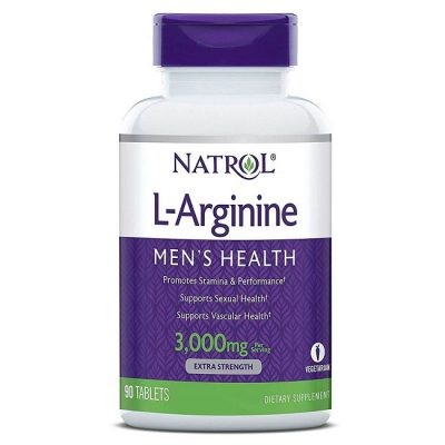 L-Arginine 3000mg Natrol 90 viên - Sinh lý nam