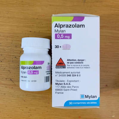 Alprazolam Mylan 0.5mg 30 viên