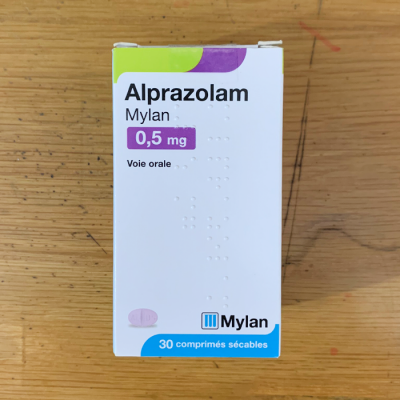 Alprazolam Mylan 0.5mg 30 viên