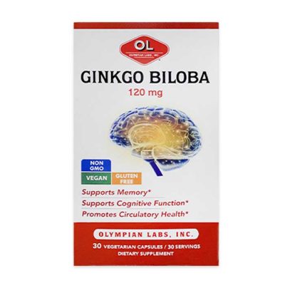 Ginkgo Biloba Olympian Labs 30 viên - Viên uống bổ não