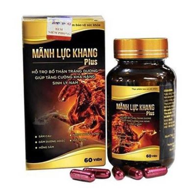 Mãnh Lực Khang Plus 60 viên - Viên uống bổ thận