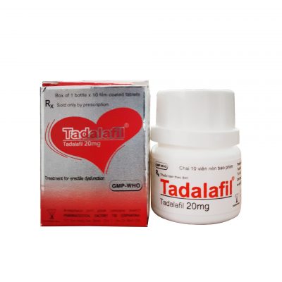 Tadalafil 20mg 10 viên - Thuốc cường dương