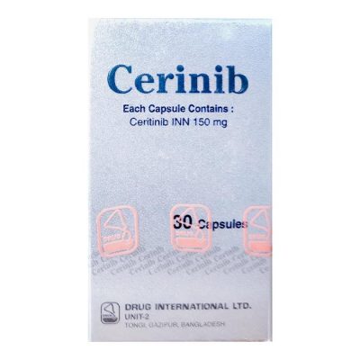 Cerinib Ceritinib 150mg 30 viên - Thuốc ung thư phổi