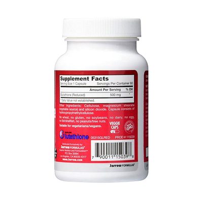 Glutathione Reduced 500mg