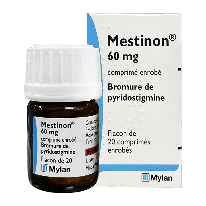 Mestinon 60mg Mylan 20 Viên Thuốc điều Trị Nhược Cơ Nhà Thuốc Vinmec 2224