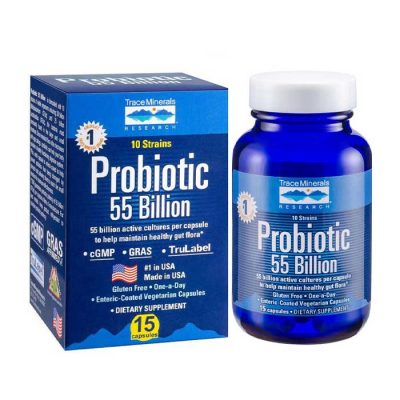 Probiotic 55 Billion TraceMinerals 15 viên - Viên uống bổ sung lợi khuẩn 1 Probiotic 55 Billion TraceMinerals 15 viên - Viên uống bổ sung lợi khuẩn