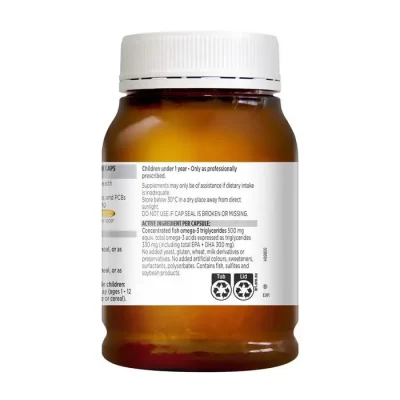 Odourless Fish Oil Mini Caps Blackmores