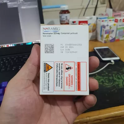 Naramig 2.5mg GSK 2 vỉ x 6 viên
