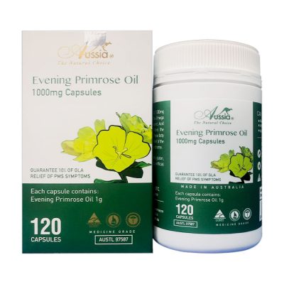 Evening Primrose Oil 1000mg Aussia 120 viên – Tinh dầu hoa ảnh thảo