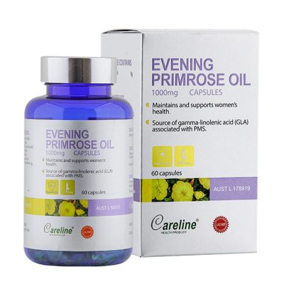 Tinh dầu hoa anh thảo Careline Evening Primrose Oil 1000mg 60 viên