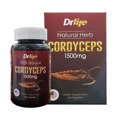 Đông trùng hạ thảo Drlife Cordyceps 1500mg 60 viên