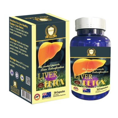 Liver Detox Healthy Golden 30 viên – Viên uống bổ gan