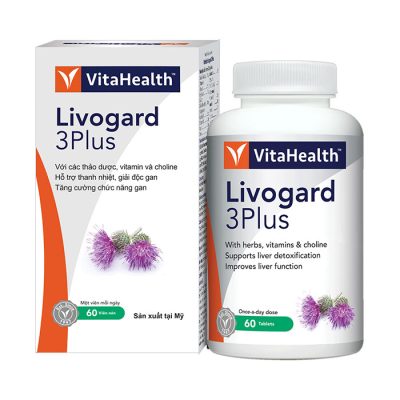 Livogard 3Plus VitaHealth 60 viên – Viên uống bổ gan