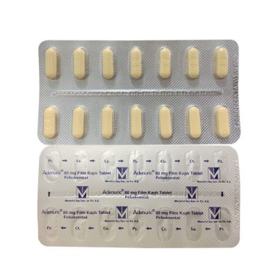 Adenuric 80mg 28 viên - Thuốc điều trị tăng acid uric