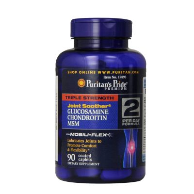 Puritan’s Pride Glucosamine Chondroitin MSM số 2 chai 90 viên