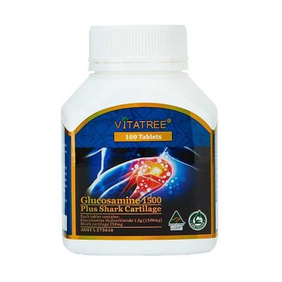 Vitatree Glucosamine 1500 Plus Shark Cartilage 100 viên