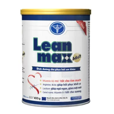 Leanmax Adult Nutricare 400g - Sữa y học