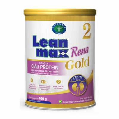 Leanmax Rena Gold 2 400g - Sữa cho người suy thận Nutricare