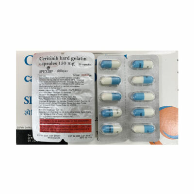 Spexib 150mg - Thuốc ung thư Ceritinib hard gelatin 50 viên