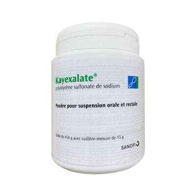 Kayexalate 454g điều trị lượng Kali cao