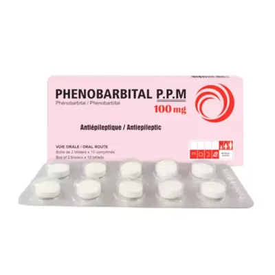Phenobarbital PPM 100mg 20 viên