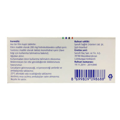 Thuốc Plaquenil 200mg