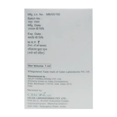 Vinlon 1 Vincristine 1mg/1ml
