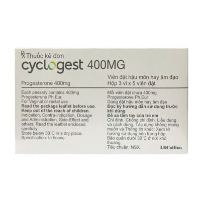 Cyclogest 400mg