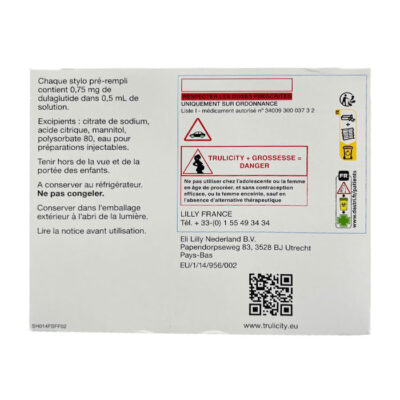 Trulicity 0.75mg Lilly 4 bút